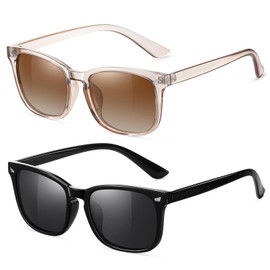 FEIDUSUN Polarized Sunglasses for Women and Men Classic Trendy Sun Glasses with UV Protection