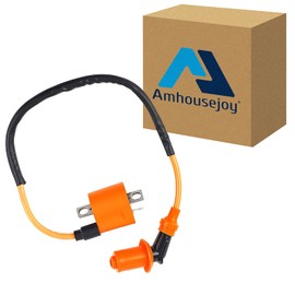 Amhousejoy High Ignition Coil Fit for Yamaha Timberwolf YFB250 YFM 250 1988-2006