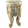 Flower Bench, Stool, Tripod Side Table, Decorative Object, 50 cm,