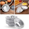 Wyjuan 50 Pcs Small Pie Tins, Round Tart Pie Foil