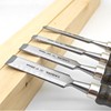 CAQUXIL 4 PCS Professional Wood Chisel Sets for Woodworking, CR-V