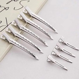 [BZJL3JRG_64_64] Side Hair Fixing Salon Clip Hair 4.5cm 9cm (49477310) - 9cm_5p／FREE / [BZJL3JRG_64_64]옆머리고정 미용실집게핀 헤어 4.5cm 9cm (49477310) - 9cm_5p／FREE