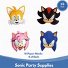 Sonic Birthday Party Decorations for 16 - Bundle with Sonic