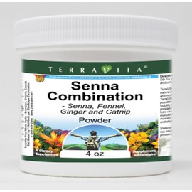 Senna Combination Powder - Senna, Fennel, Ginger and Catnip (4 oz, ZIN: 512577) - 3 Pack