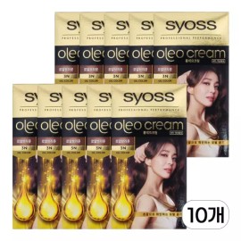 Saioz 사이오스 올레오 크림 셀프 새치 염색약 3N 로얄브라운 10개 Sysus Oleo Cream Self Dye 3N Royal Brown 10Pieces