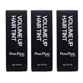 Volume Up Pangpang Hair Tint By Jeongwoon 4g, dark brown, 3 pcs. / 볼륨업 팡팡 헤어틴트 바이정운 4g, 다크 브라운, 3개