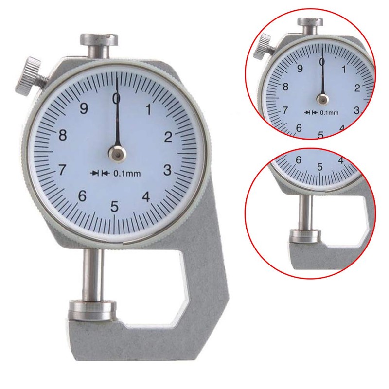 Thickness Gauge, Portable Thickness Tester Caliper 0.01mm Accuracy for Paper,