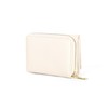 JIUFENG Women's RFID Blocking Short Wallet Multi Purpose Zip Folded