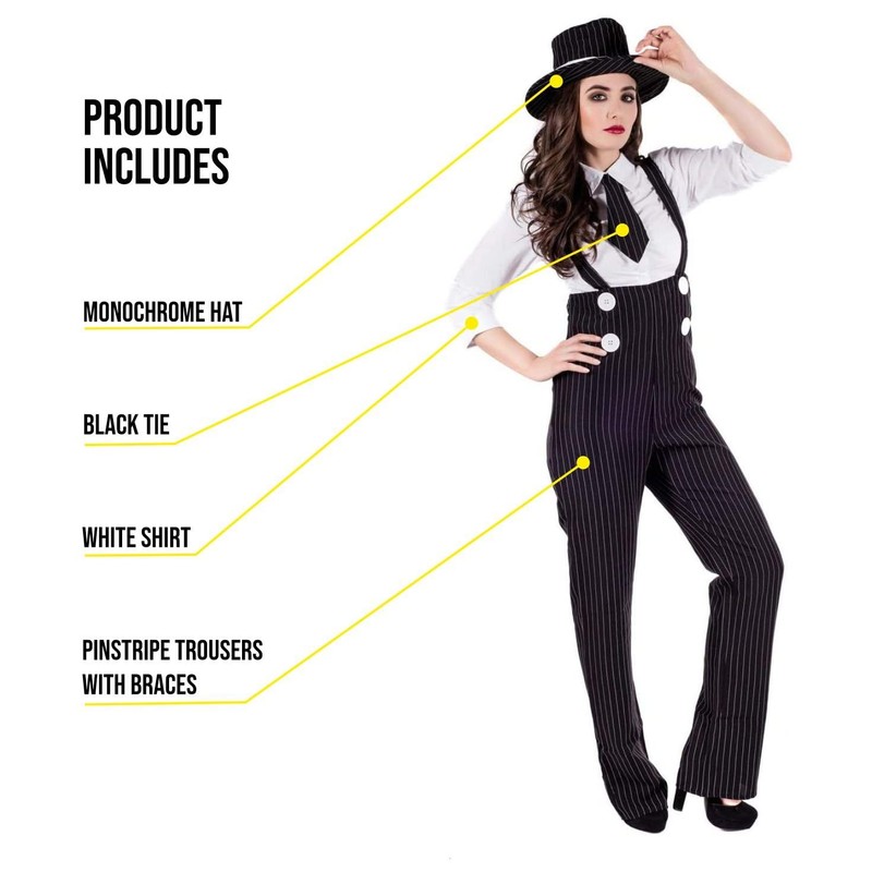 Fun Shack Gangster Costume, m