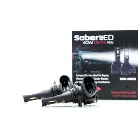 DDM Tuning Saber OE Fit 40W LED Kit, 9000LM, Good for Highlander & 4Runner, 3000K(Golden Yellow), Pair, (9006)