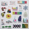 MiroSan 50Pcs Student Science Chemistry Stickers Physical & Chemical Change