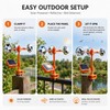 Solar Bird Repeller for Garden Protection – 3-in-1 Reflective Wind