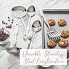 Amco 11-Inch Everyday Utensil Set (5-Piece) - Stainless Steel &