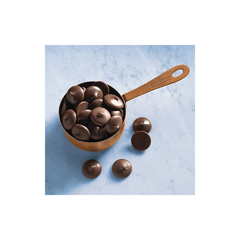Ghirardelli Chocolate Company Dark Chocolate Wafers, 5lb. Bag (Pack of