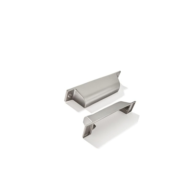 ZAUYX 10 Pack 2-1/2 Inch Center to Center Brushed Nickel