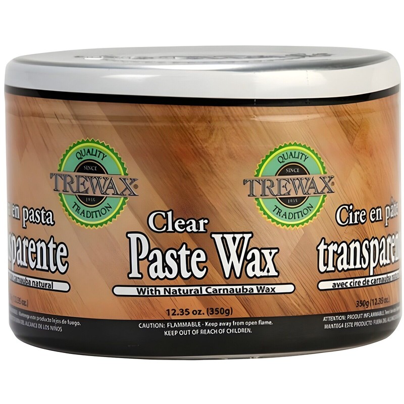 CAN Trewax 887101016 Paste Wax, Clear, Paste, 12.35 oz, Can