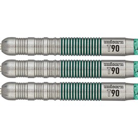 Unicorn Unisex T90 Core XL Green Type 1 90% Tungsten Steel Tip Darts, Green, 25g UK