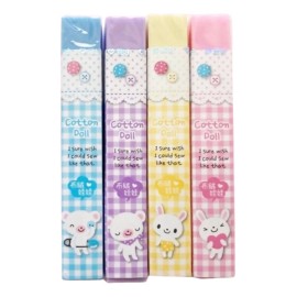 cotton doll 10pz Gomas Colores Mixtos Pastel Cotton Doll Kawaii Barra