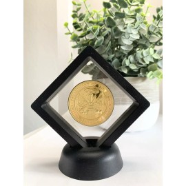 US ARMY 82nd Airborne Division "All The Way" Challenge Coin With 3D Display Case