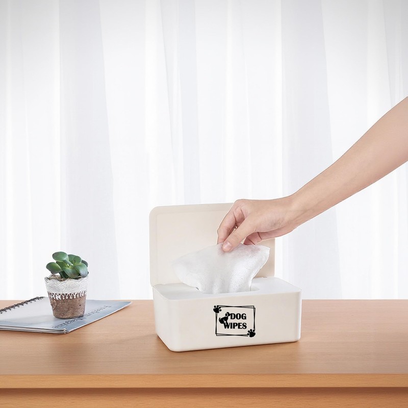 Klmnop Dog Wipes Dispenser for Paw & Butt Cleaning, 8.3L
