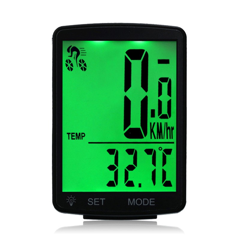 Multifunctional LCD Screen Bicycle Computer Wireless Bike Rainproof Speedometer Odometer