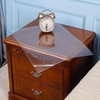 MM MELISEN Clear Plastic Protector, Night Stand Covers, End Side