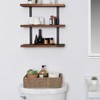 StorageWorks Seagrass Baskets with Built-in Handles, Bathroom Decor Box for