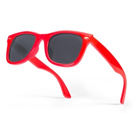 SIPHEW Polarized Square Sunglasses for Women, Red Trendy Classic Sun Glasses with UV400 Protection for Outdoor/Driving