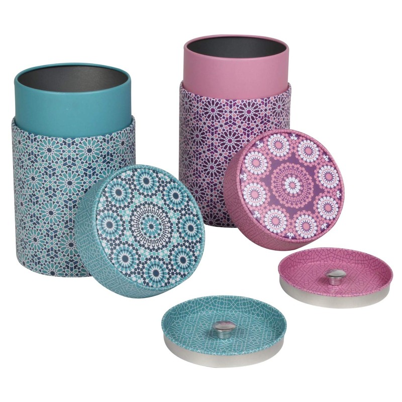 Eigenart AND75117 Set of 2 Tea Canisters Andalusia 75 x