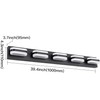 PRESDE Modern Black Bathroom Lights Fixtures Over Mirror 5 Light