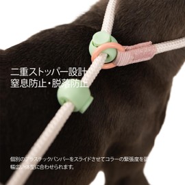 Dog Leash with Integrated Collar and Lead, P-Shaped Leash for Training, Training, Small Dogs, Medium Dogs, Large Dogs, Collars, Pets, Pet Goods, Dogs (Pink)