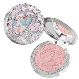 Flower Knows Swan Ballet Series Blush Compact (02 Romanticism)