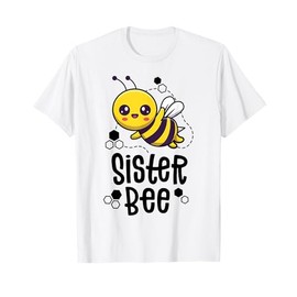 Family Bee Shirts Sister Sis First Bee Day Outfit Birthday T-Shirt