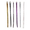 Hair Tinsel Kit Colorful Shiny Glitter Strands Portable Fairy Hair