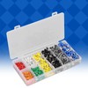 1000Pcs Wire Ferrules Terminals Kit Brass PP Ferrules Crimping Kits