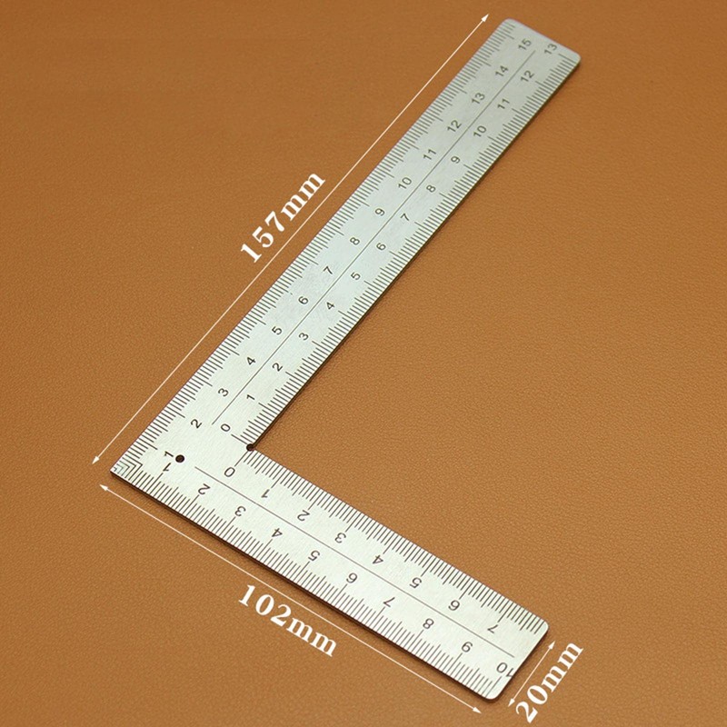 STARTIST L-Shaped Ruler DIY Frame Ruler Measuring Tool 90 Degree
