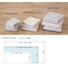 kosugizen Bath Towel, Pastel Cloth, 23.6 x 47.2 inches (60