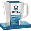 Brita 36089 6-Cup Denali Water Filter Pitcher with Filter -
