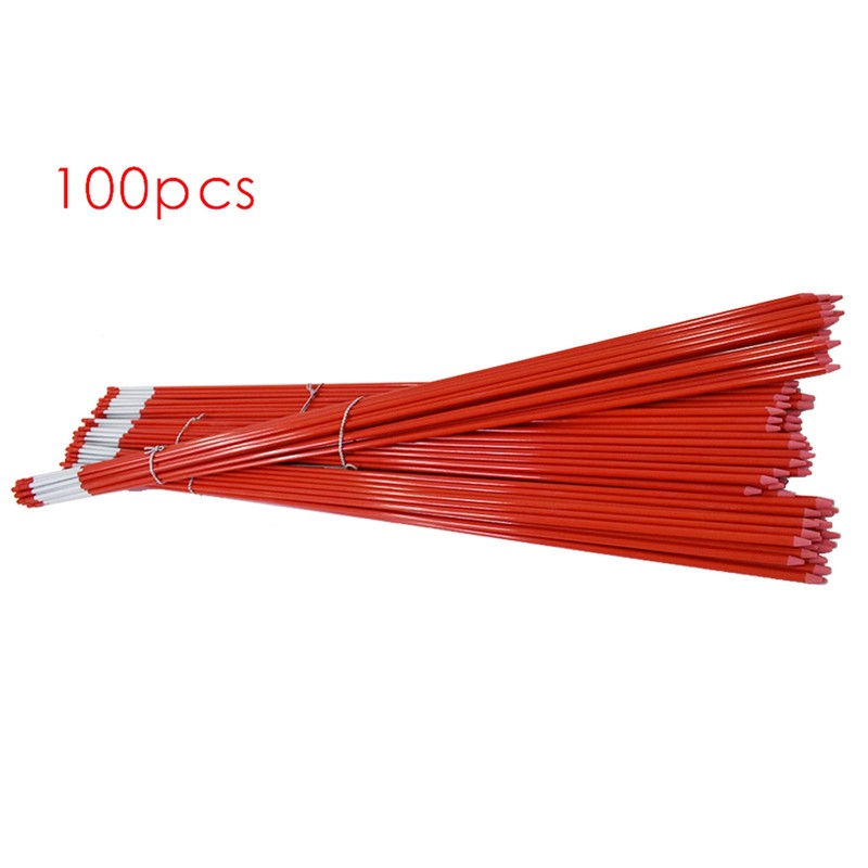 Autoparts Snow Stakes, Driveway Marker, Plow Stakes, Reflective Tape, 5/16"