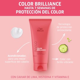 Wella Professionals Invigo Color Brilliance Acondicionador Protector Color Líquido, Profundización del color, Cabello normal, Tratado con color