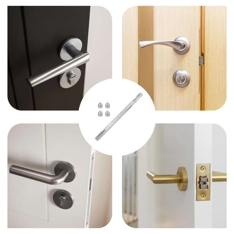 Square Pin Door Handle Spindle Bar Door Fitting - Square