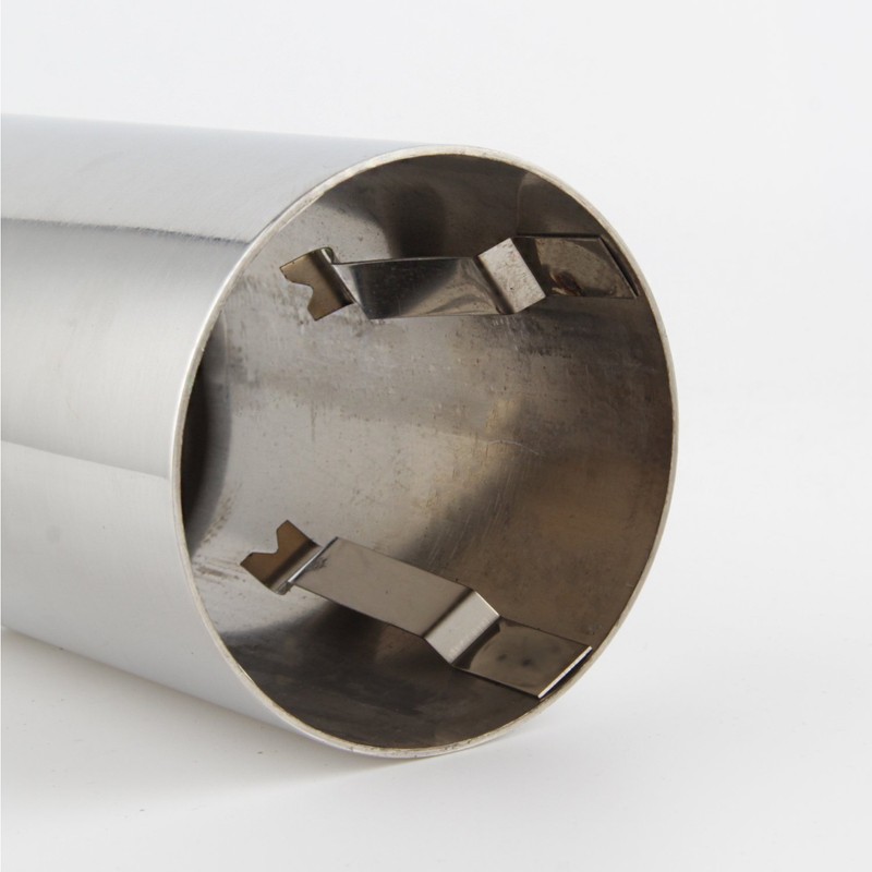 TAKPART Stainless Steel Exhaust Tail Muffler Tip Pipe for A4