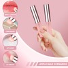 JAMVOLO 2pcs 2024 New Silicone Lip Brush, Silicone Lip Applicator