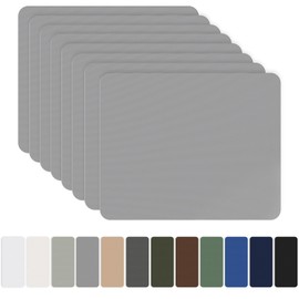 8 Pieces 7.87 x 5.9 inch Nylon Repair Patches Nylon Fabric Patch Self-Adhesive Nylon Repair Tape Waterproof Lightweight Repair Patches Repair Patch Kit for Clothing Down Jacket Tent Bag (Gray)