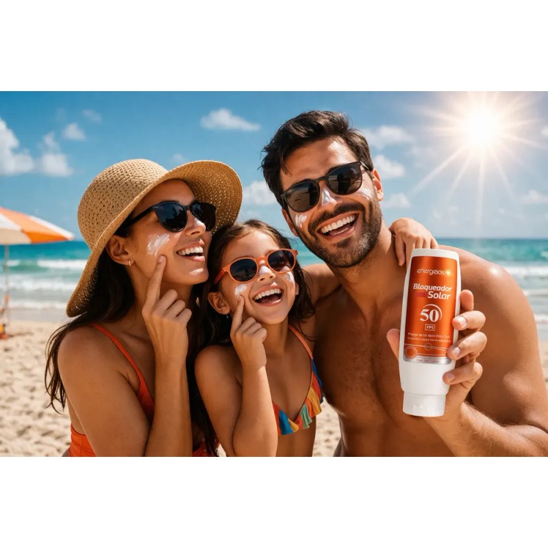 Energeios Bloqueador Solar Protector 120ml Fps50 Sol Playa