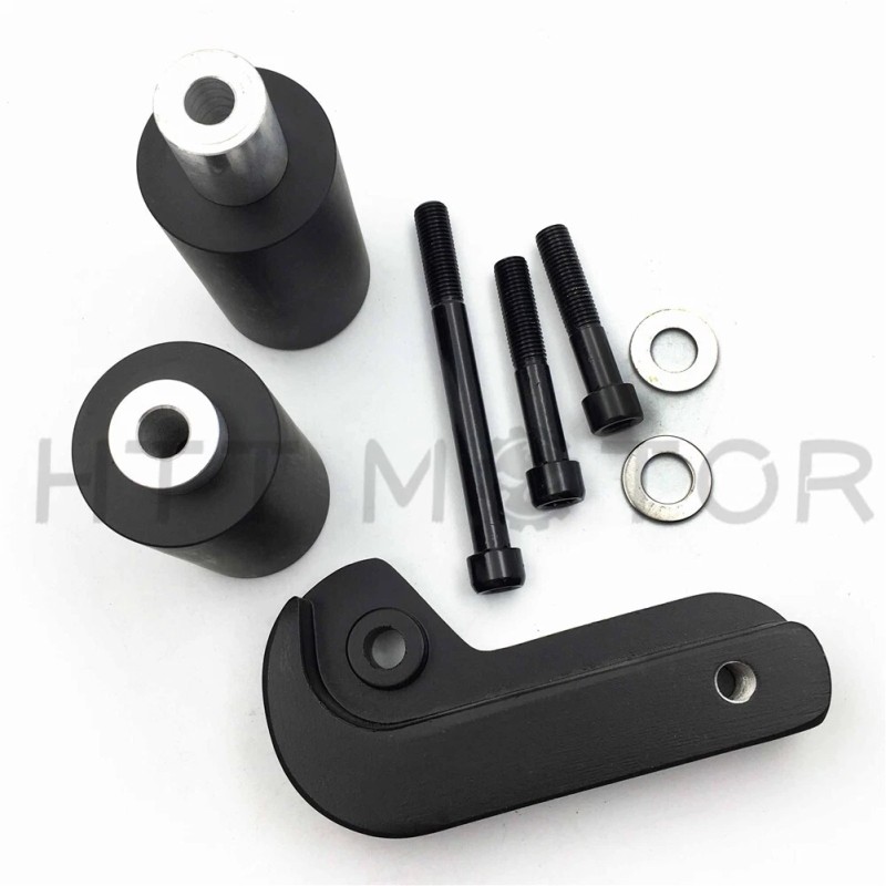 HONGK For 2006-2008 Suzuki GSXR 600 750 Black FRAME SLIDERS (Fit