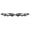 Pair of Fog Light Bezel Impact Resistant Strong Protection 25887505