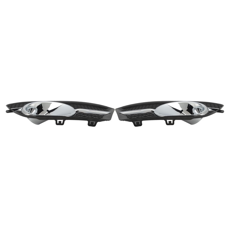 Pair of Fog Light Bezel Impact Resistant Strong Protection 25887505