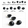 Nippon Chuko CE141-1-144 Back Hole Eyeball Buttons, 144 Pieces, 0.2
