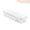 Sorbus Fridge Organizer Bins – Set of 8 Refrigerator Organizers